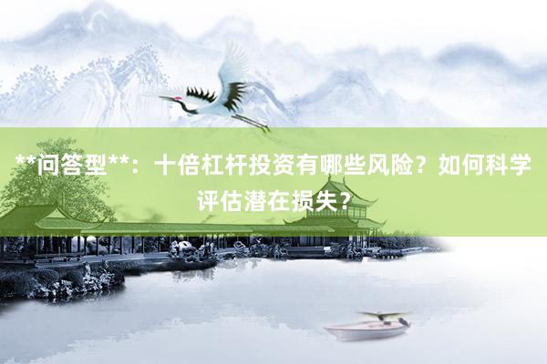 **问答型**：十倍杠杆投资有哪些风险？如何科学评估潜在损失？